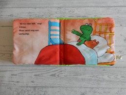 Kikker Max Velthuijs stoffenboek knuffelboek Slaap Lekker Kikker