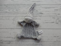 Tiamo de Kandeel tutpopje knuffelpopje tutpop popje gebreid grijs