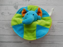 Simba Baby Simba Toys knuffel rammelaar velours leeuw met olifant