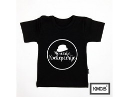 KMDB t-shirt wit zwart...
