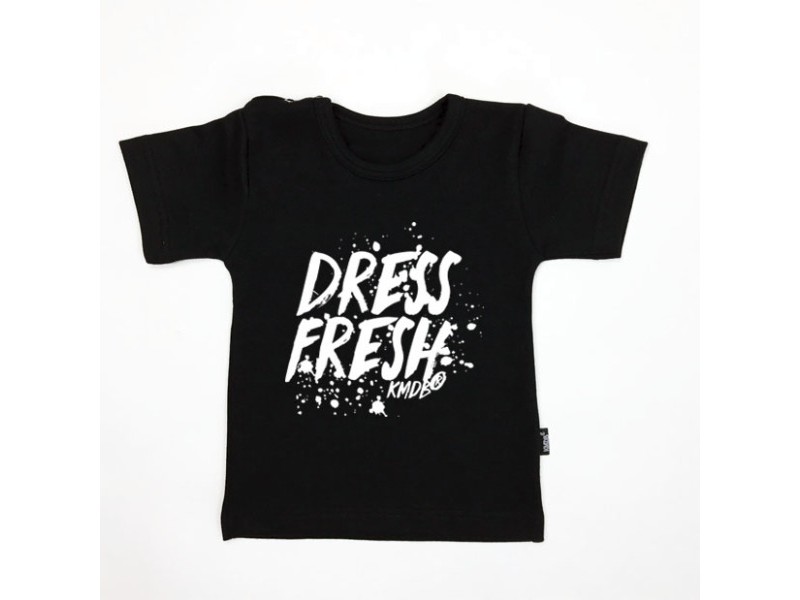 KMDB t-shirt zwart Dress Fresh maat 56