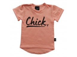 KMDB t-shirt zalm oranje Chick maat 62