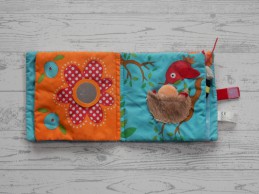 Hema stoffen boekje baby activiteitenboek Diertjes