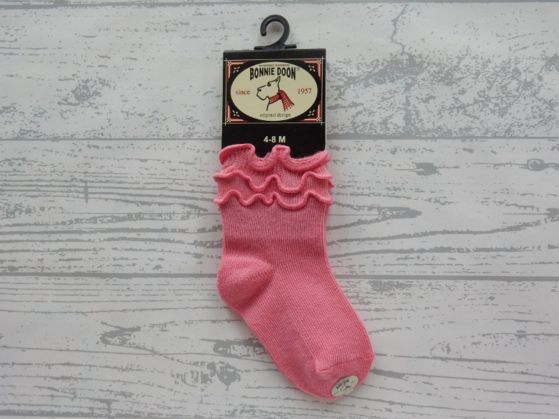 Bonnie Doon Frou Frou sock baby Candy roze