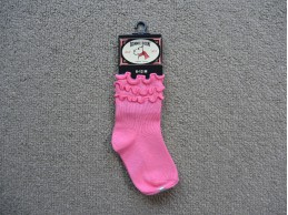 Bonnie Doon Frou Frou sock baby Candy roze