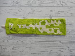 Happy Horse stoffenboek velours groen limegroen giraffe Goffy 2003