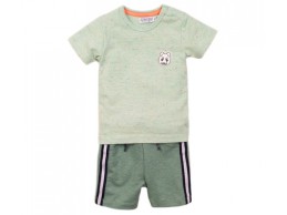 Dirkje babywear short lichtgroen sage maat 50