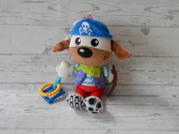 Playgro knuffel Activity Friend Salty Sea Dog Pirate Puppy