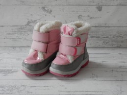 Snowboots roze grijs maat 22