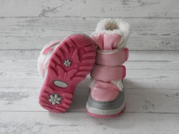 kopen Bacteriën concept Snowboots roze grijs maat 22