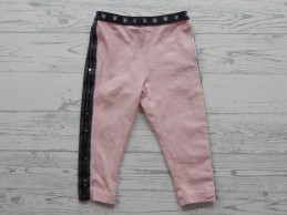 Claesen's legging roze donkergrijs zilver sterren maat 62-68