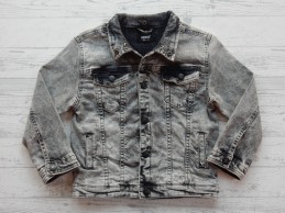 KMDB denim jacket spijkerjas Berlin grey washed grijs maat 116