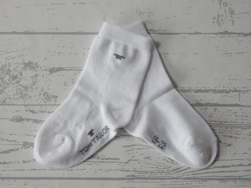Tom Tailor 1 paar wit sokken maat 19-22