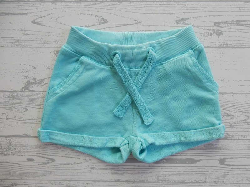 Name it baby sweatshort aquablauw NITVerryl maat 74