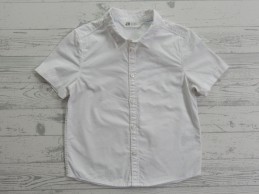 H&M overhemd blouse wit maat 122