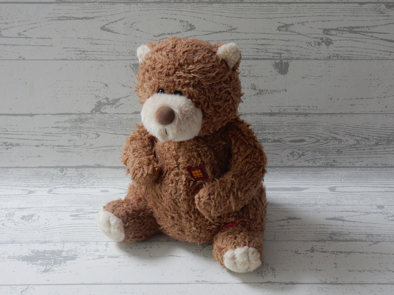 Happy Horse knuffel velours teddy bruin beer 1996