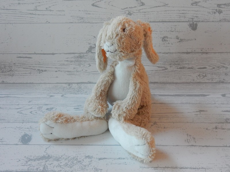 Happy Horse knuffel velours beige oranje konijn Rabbit Twine 40 cm