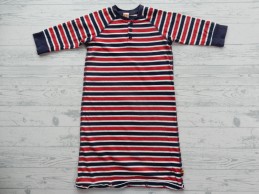 Frendz slaapzak tricot blauw rood wit gestreept maat 70 cm