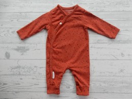 Noppies newborn jumpsuit tricot spicy ginger Noorvik maat 50