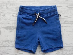 Molo sweatstof short korte broek blauw kobalt maat 98