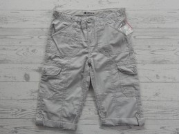 Okaidi katoenen short bermuda lichtgrijs maat 122
