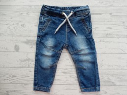 Spijkerbroek baby jeans denimblauw maat 74