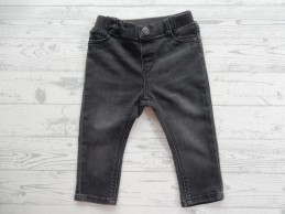 H&M jeans spijkerbroek zwart slim fit pull on maat 80