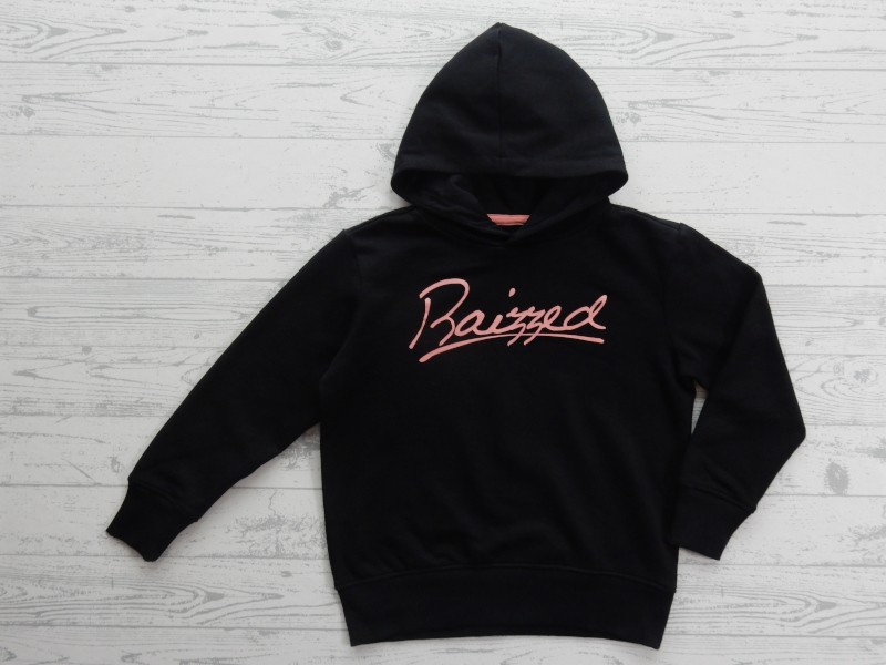 Raizzed hoodie sweatstof zwart Bodrum maat 122-128
