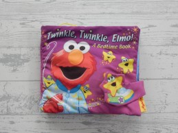 Sesamstraat stoffenboek bedtime book Twinkle Twinkle Elmo