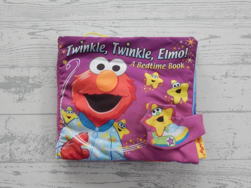 Sesamstraat stoffenboek bedtime book Twinkle Twinkle Elmo