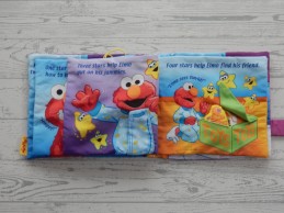 Sesamstraat stoffenboek bedtime book Twinkle Twinkle Elmo