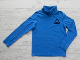 Kinder coltrui longsleeve blauw maat 122-128