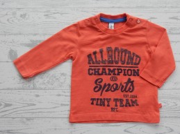 Babyface longsleeve oranje Sports maat 50-56