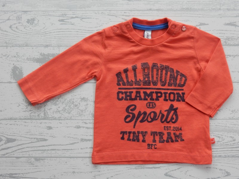 Babyface longsleeve oranje Sports maat 50-56
