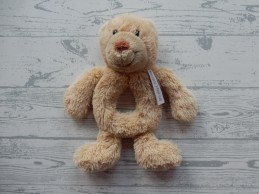 Happy Horse pluche knuffel rammelaar beige bruin beer Boogy