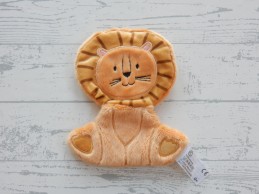 Kruidvat knisper knuffel knuffeldoek bruin leeuw