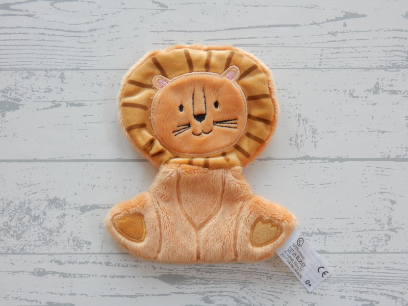 Kruidvat knisper knuffel knuffeldoek bruin leeuw