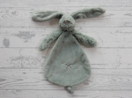 Happy Horse knuffeldoek velours groen green Rabbit Richie tuttle