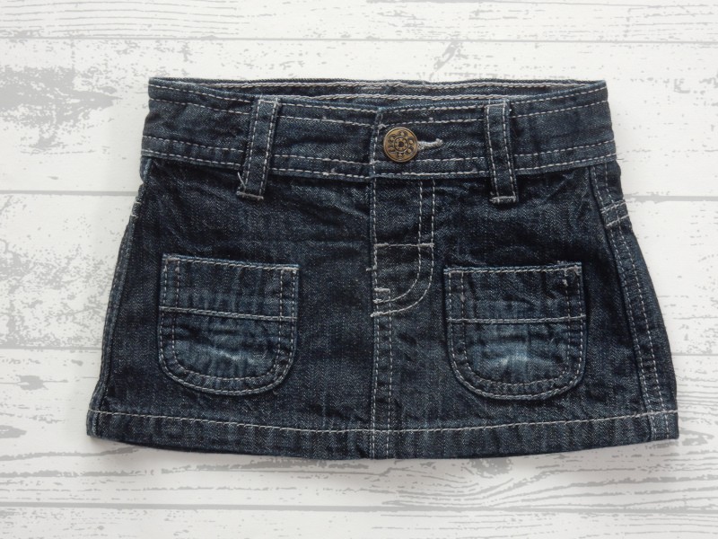 Hema spijkerrok donker maat 62
