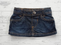 Hema spijkerrok donker bruin maat 62