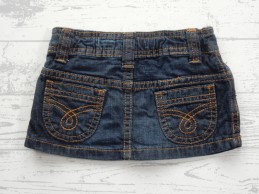 Hema spijkerrok donker bruin maat 62