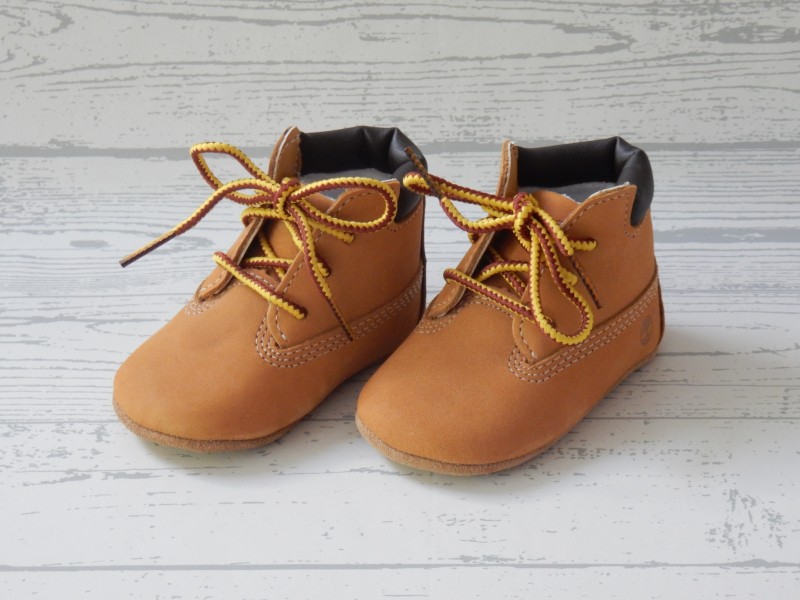 Timberland babyschoentjes crib bootie geel maat 16