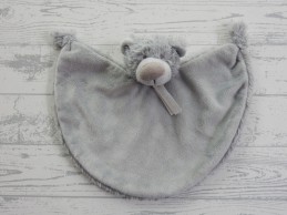 Happy Horse knuffeldoek velours grijs rond beer Brice