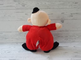 Bumba Studio 100 knuffel velours rood Bumbalu 30 cm