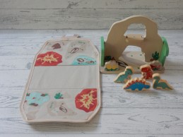 Playing Kids houten speelset Dino