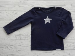 Noppies newborn longsleeve donkerblauw Monsieur maat 56