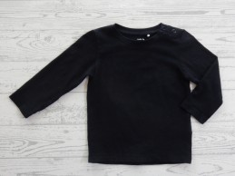 Prenatal basic baby shirt longsleeve zwart