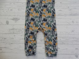 Name it jumpsuit boxpak grijs geel groen jungle dieren NBMKismon maat 74