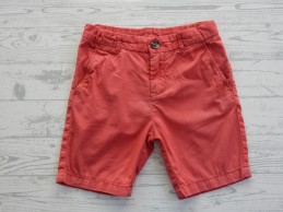 H&M short korte broek katoen rood maat 110