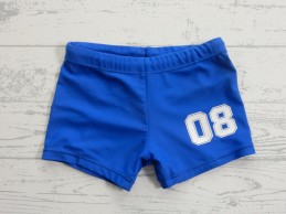 Zwembroek jongens blauw kobalt maat 92-98